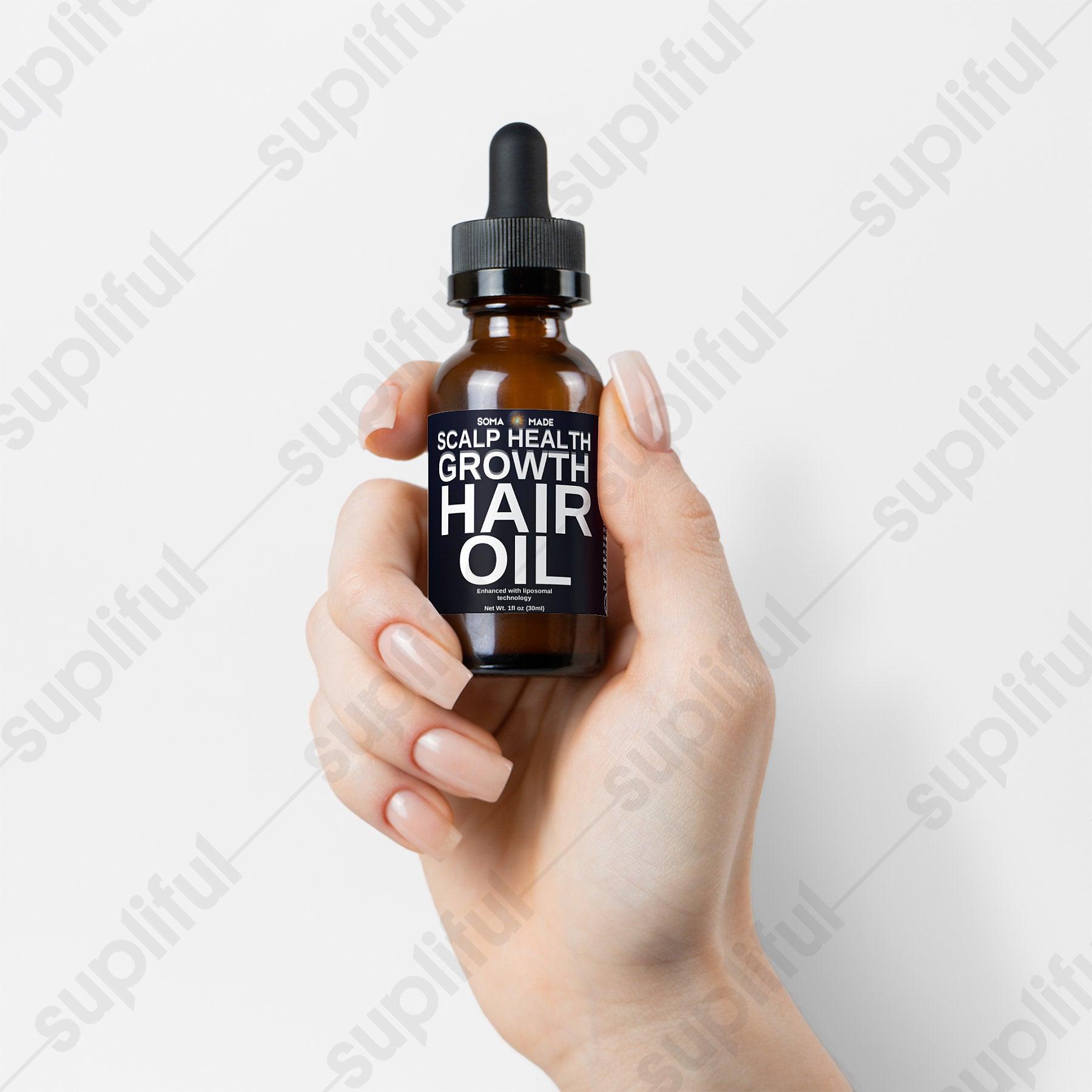 Hair Oil for Scalp Health and Hair Growth - SOMA MADE