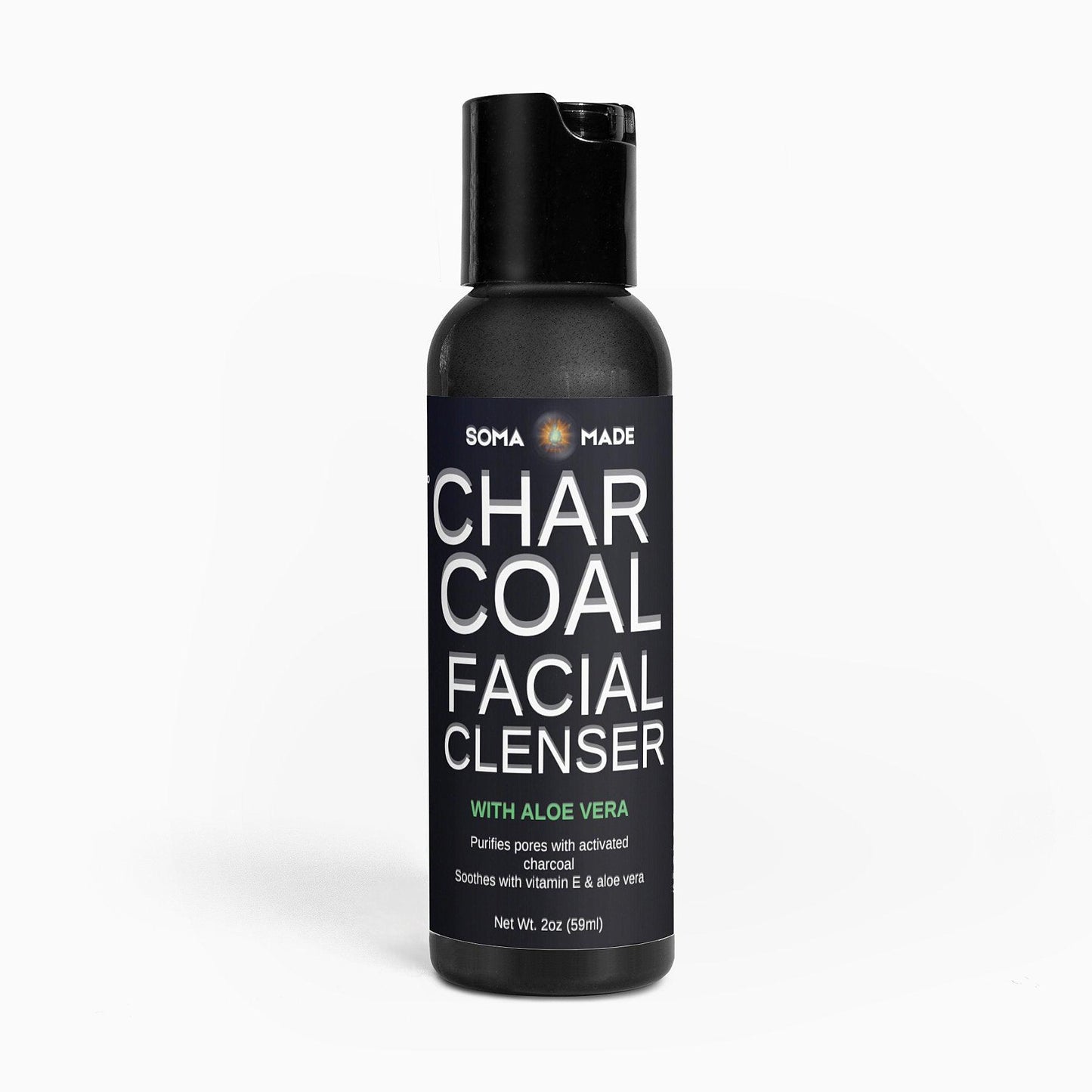 Charcoal Facial Cleanser - SOMA MADE