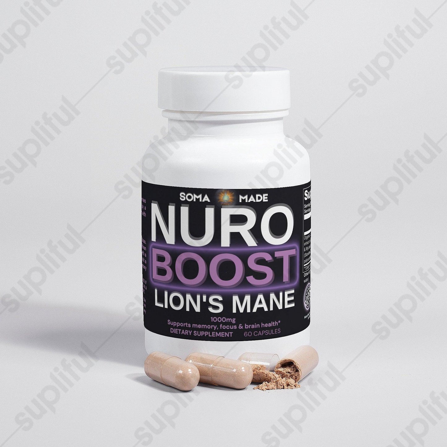 Nuro Boost Lion's Mane Mushroom - SOMA MADE