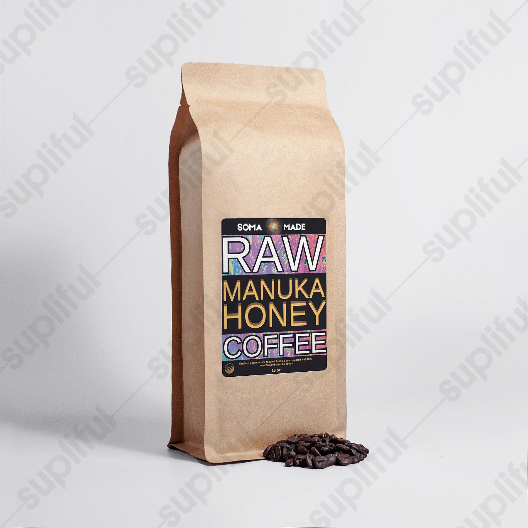 Manuka Honey Coffee 16oz - SOMA MADE