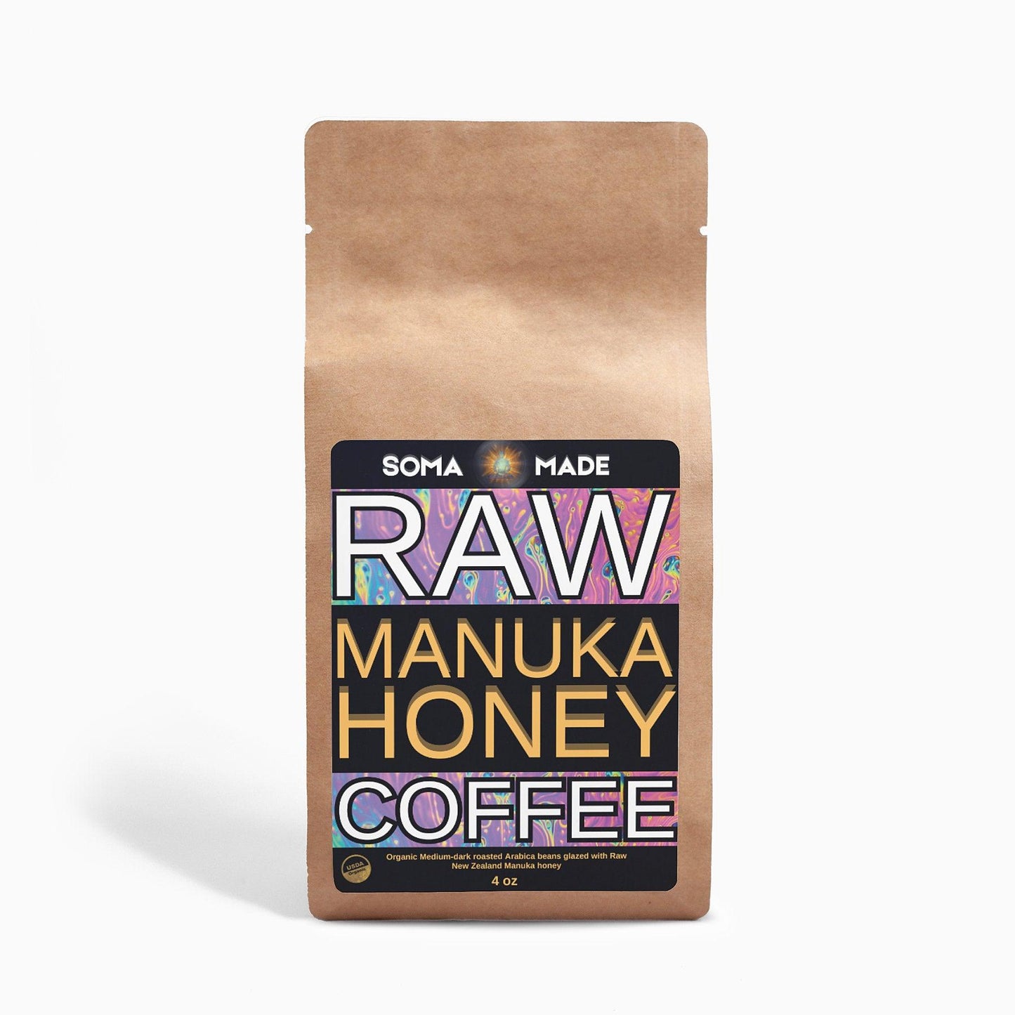 Manuka Honey Coffee 4oz - SOMA MADE