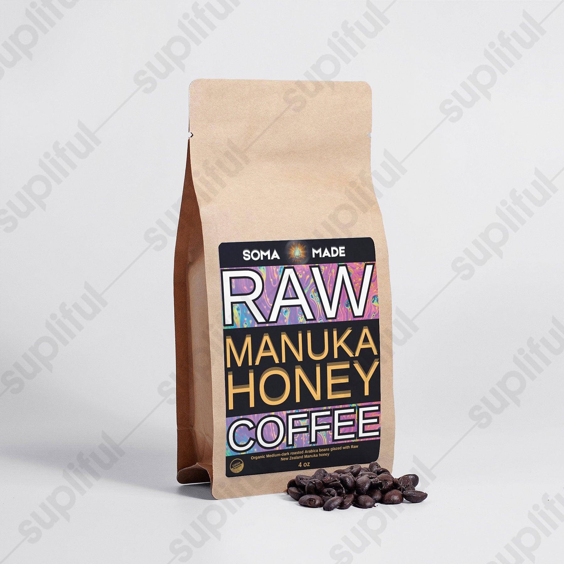 Manuka Honey Coffee 4oz - SOMA MADE