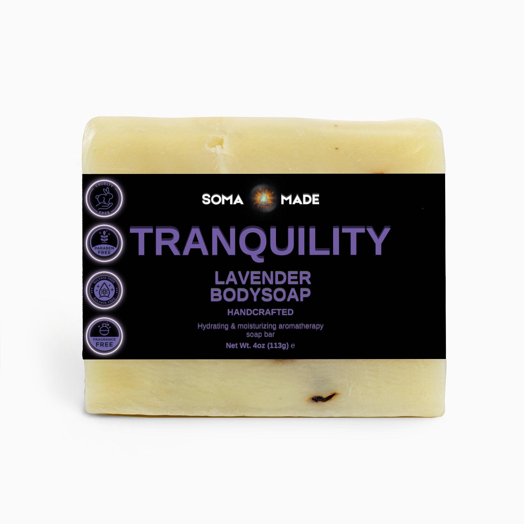 Tranquility Calming Lavender Body Soap - SOMA MADE