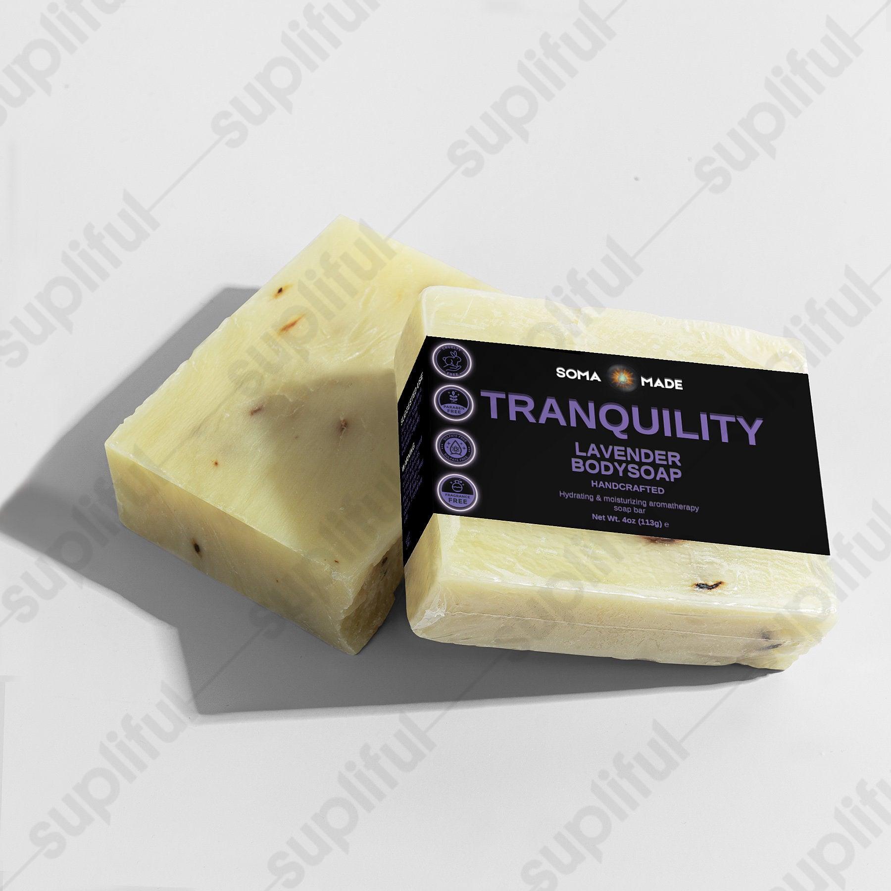 Tranquility Calming Lavender Body Soap - SOMA MADE