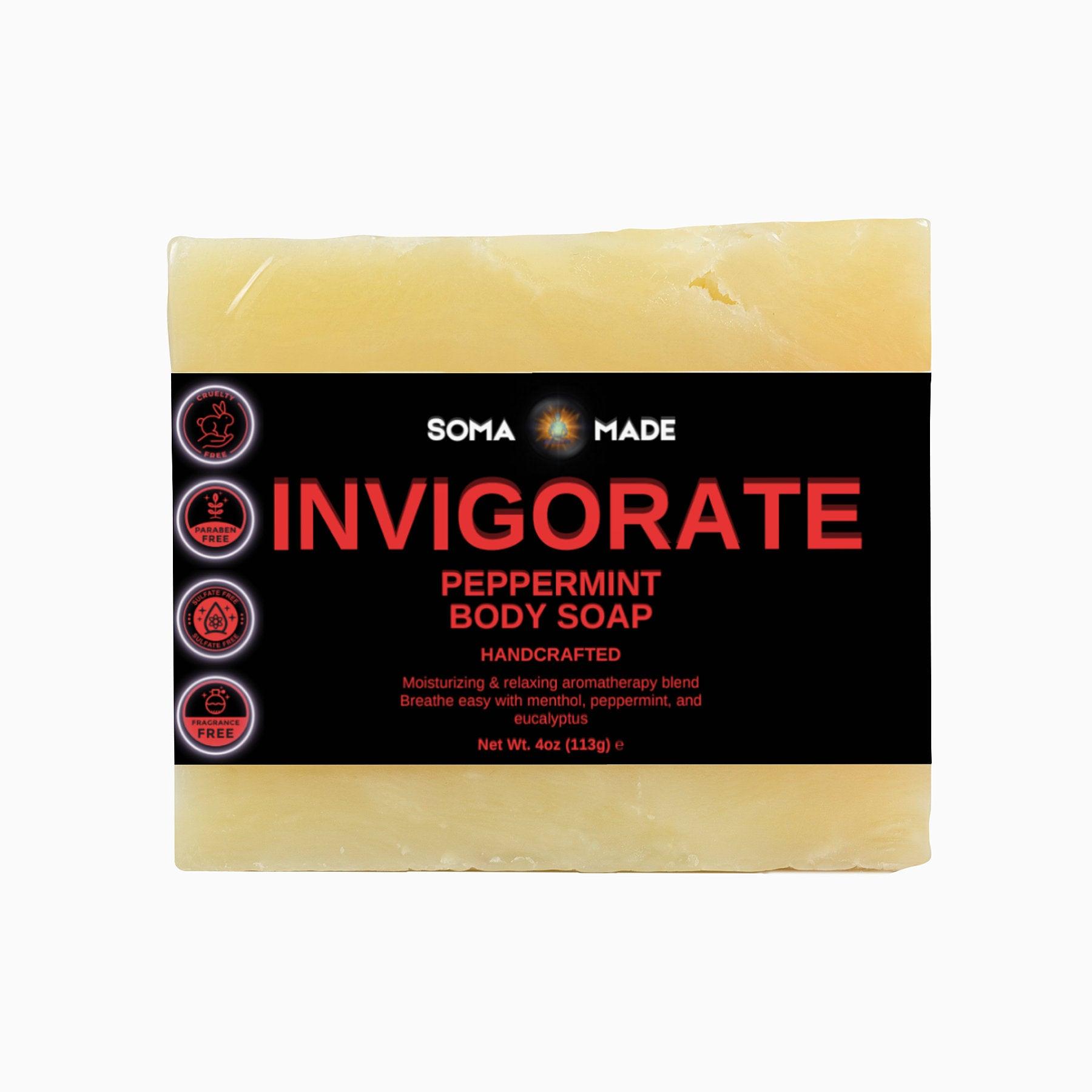 Invigorate Breathe Clear Body Soap - SOMA MADE