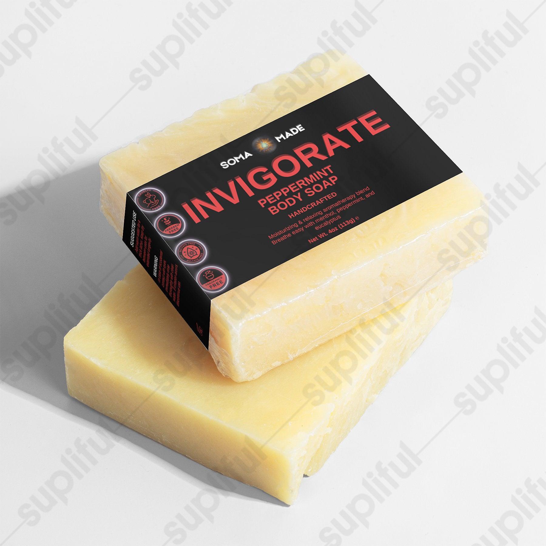 Invigorate Breathe Clear Body Soap - SOMA MADE