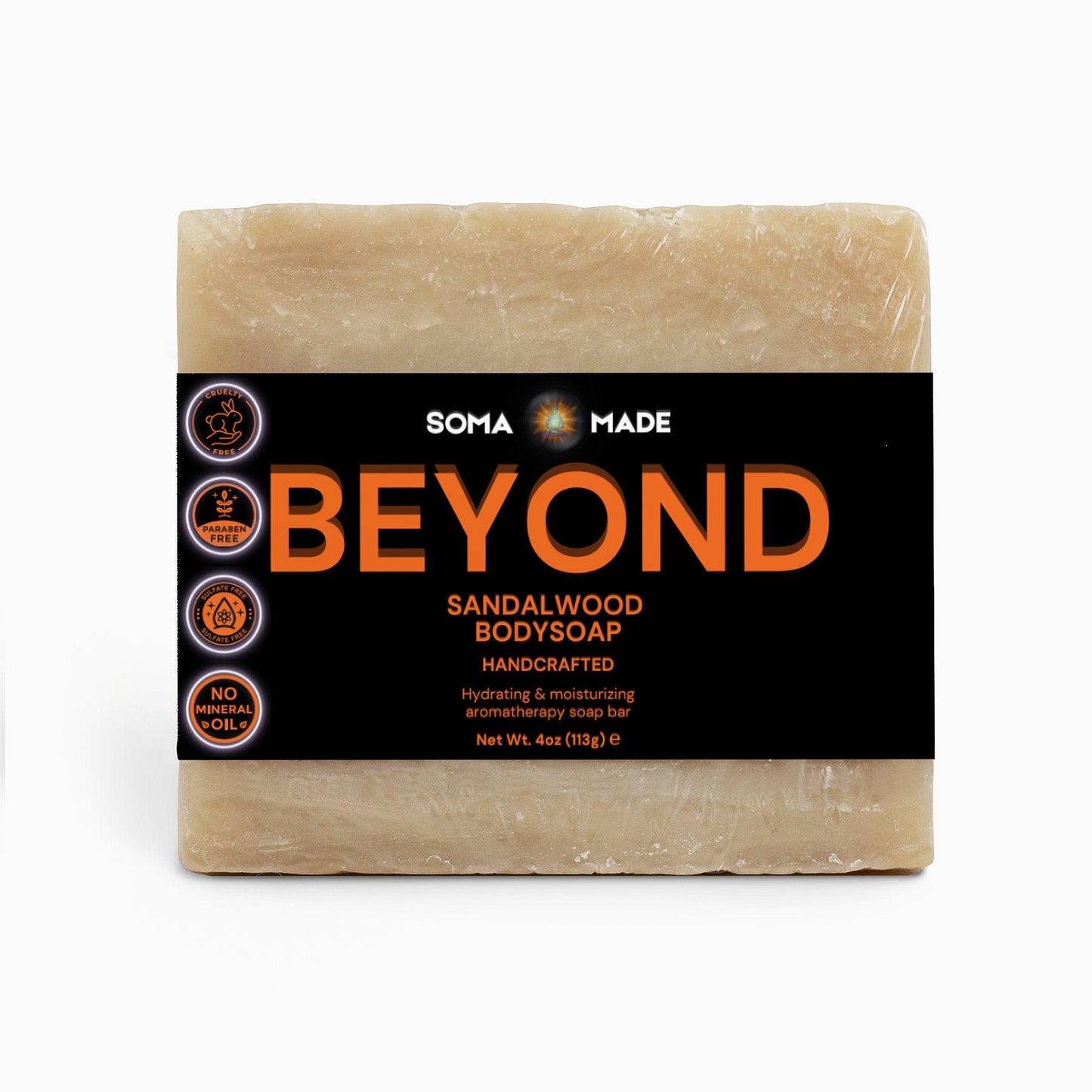 Beyond Rich Sandalwood Body Soap - SOMA MADE