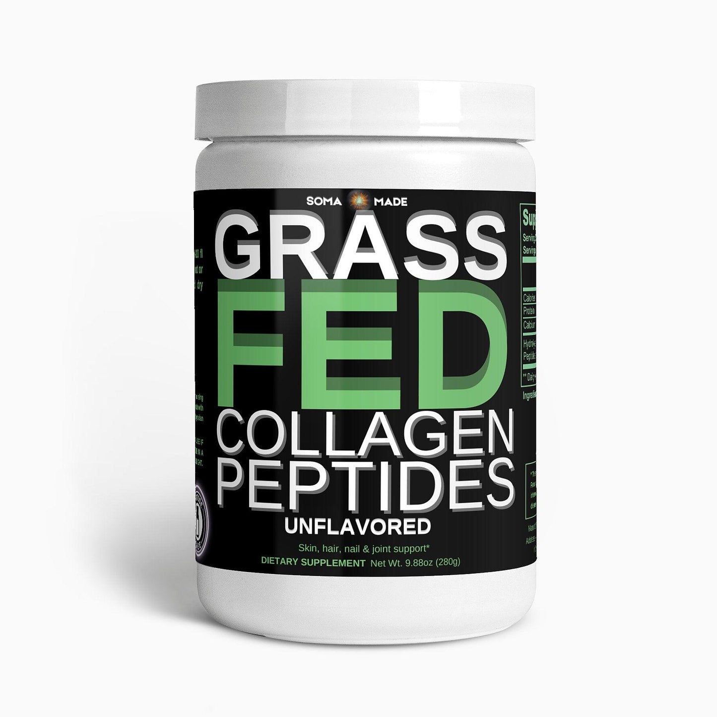 Grass-Fed Collagen Peptides (Unflavored) - SOMA MADE