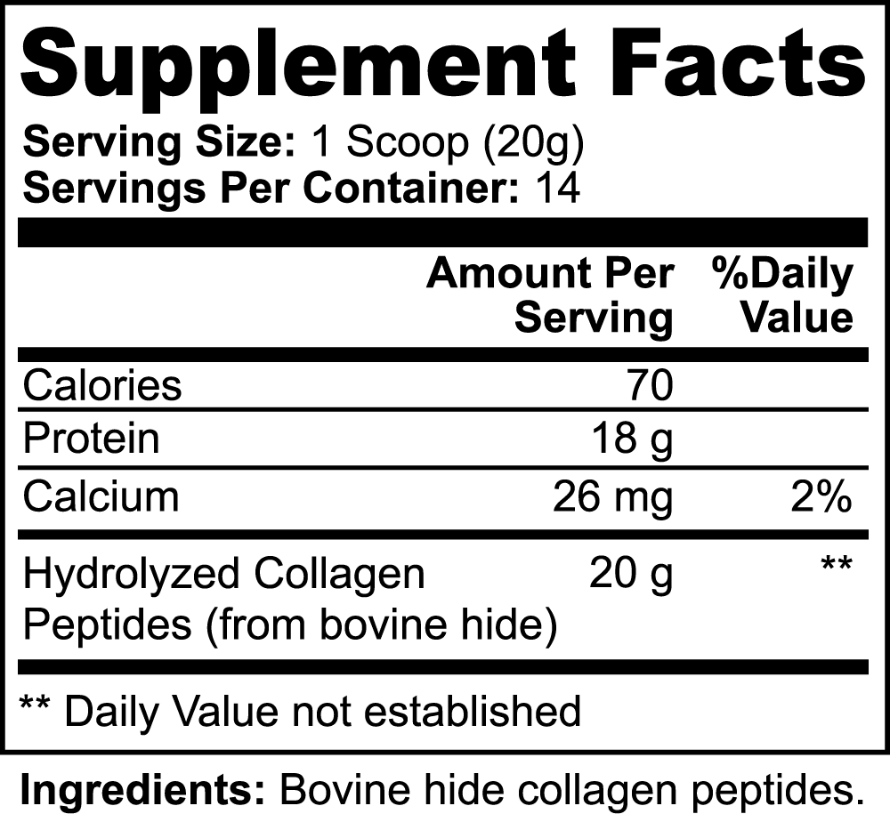 Grass-Fed Collagen Peptides (Unflavored) - SOMA MADE