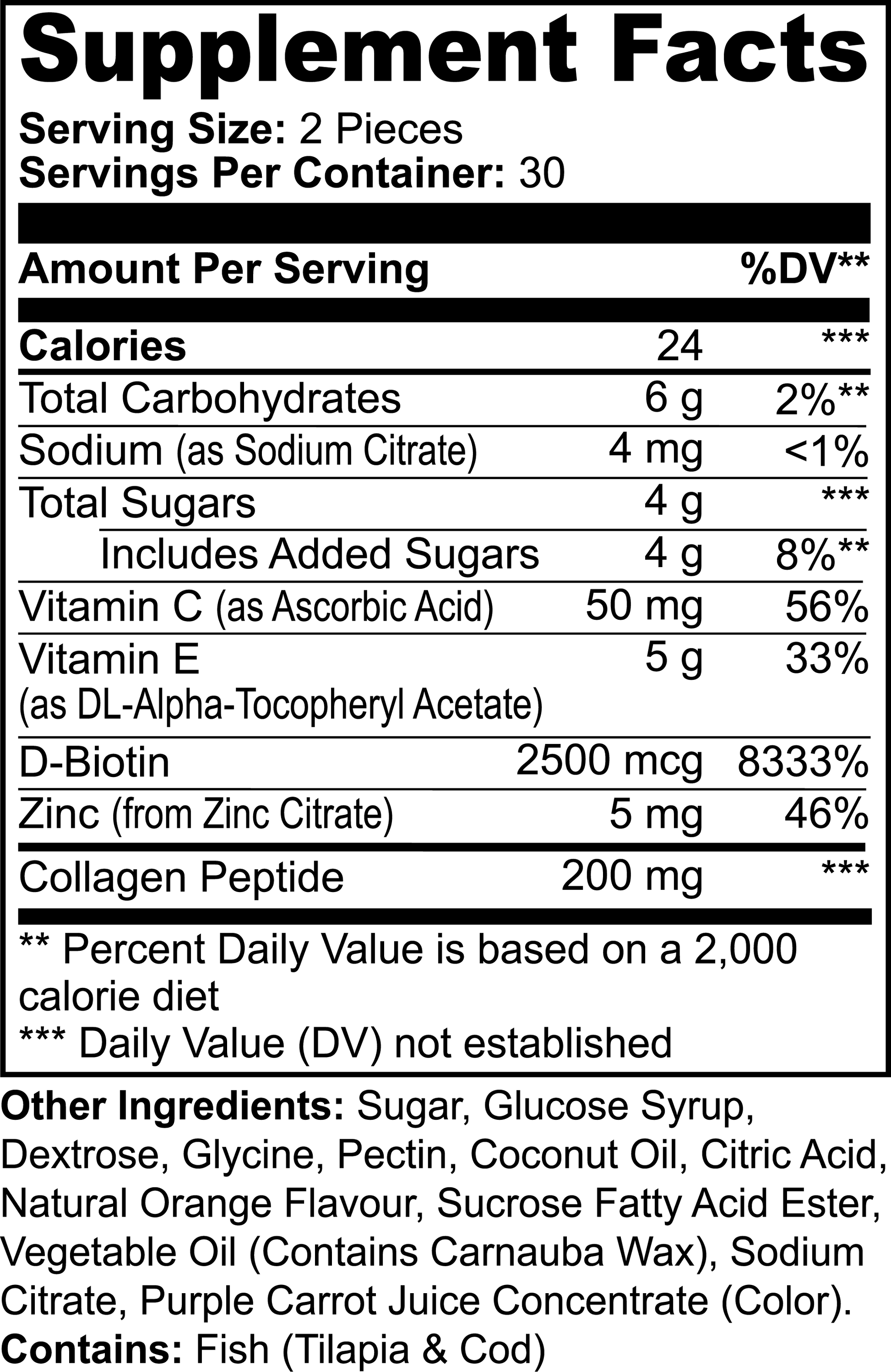 Collagen Gummies (Adult) - SOMA MADE