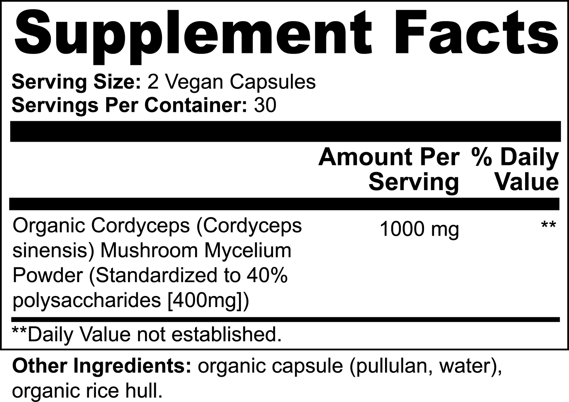 Energy MAX Cordyceps - SOMA MADE